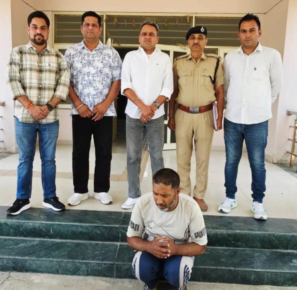 सीआईए1 करनाल की बड़ी कार्रवाई हॉस्पिटल से फरार 5 हजार रुपये का इनामी आरोपी गिरफ्तार